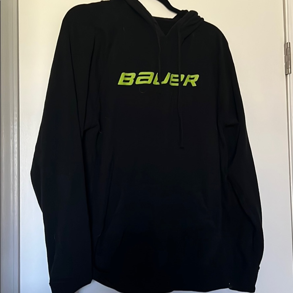 WOMENS black Bauer Hoodie